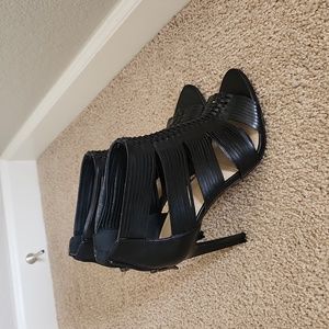 BCBG Caged Heels
